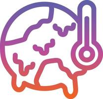 Climate Change Vector Icon Design