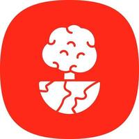World Trees Vector Icon Design
