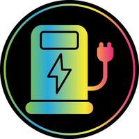 Charging Station Vector Icon Design