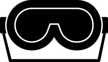 Goggles Vector Icon Design