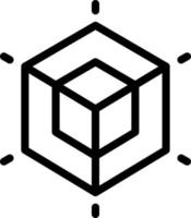 3D Modeling Vector Icon Design