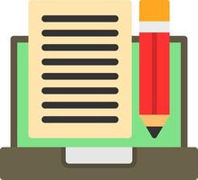 Copywriting Vector Icon Design