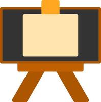 Canvas And Easel Vector Icon Design