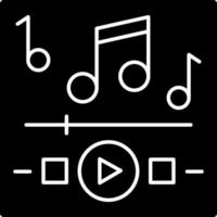 Music Playing Vector Icon Design