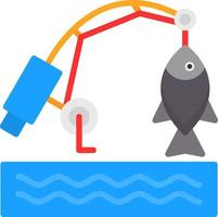 diseño de icono de vector de pesca