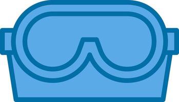 Goggles Vector Icon Design