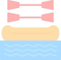 Rafting Vector Icon Design