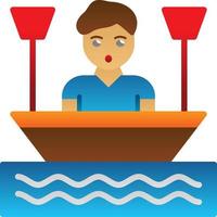 Boating Vector Icon Design