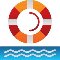 Lifebuoy Vector Icon Design