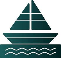 Sailing Vector Icon Design