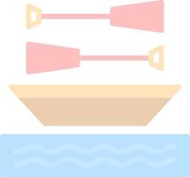 Rowing Vector Icon Design