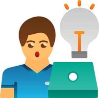 Designer Male Vector Icon Design