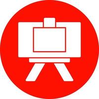 Canvas And Easel Vector Icon Design