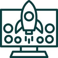 Launch Vector Icon Design