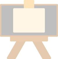Canvas And Easel Vector Icon Design