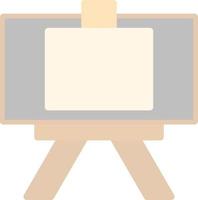 Canvas And Easel Vector Icon Design