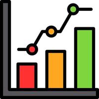 Analytics Vector Icon Design