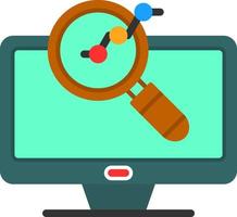 diseño de icono de vector de investigación