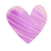 The pink heart drawing png image