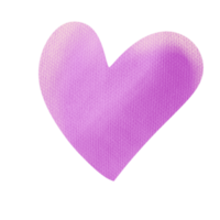 de roze hart tekening PNG beeld