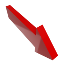 The red arrow png image