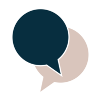 colorful speech bubble png