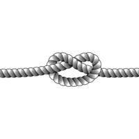 Nautical rope knot png