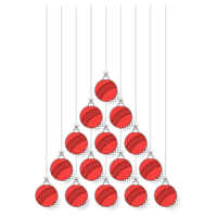 cricket ball christmas png