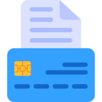 documento tarjeta de credito png