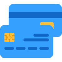 icono plano de tarjeta de crédito png