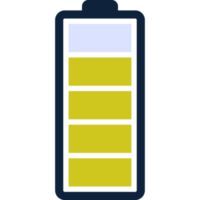 battery charge Indicator icon png