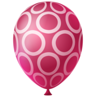 roze 3d helium lucht ballon png