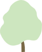 Einfachheit Baum Freihandzeichnen flaches Design. png