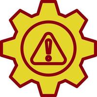 Risk Management Vector Icon Design