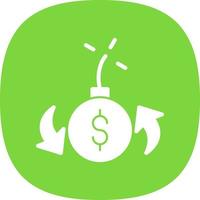Debt Vector Icon Design