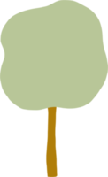 Einfachheit Baum Freihandzeichnen flaches Design. png