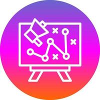 Marketing Strategy Vector Icon Design