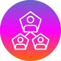 Segmentation Vector Icon Design