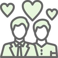 Relationship Vector Icon Design