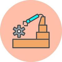 icono de vector de automatización