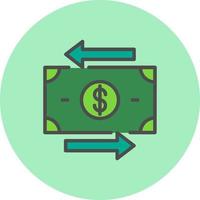 Money Transfer Vector Icon