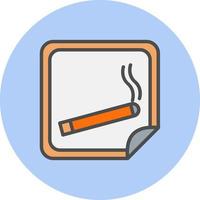 Nicotine Patch Vector Icon