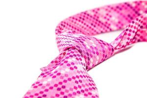 Pink neck tie photo