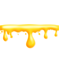 Cute sweet honey drop, honey flow, cartoon honey, honey dripping png