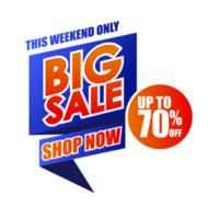 Big Sale banner template design, Big sale special offer. Discount offer. Shop now png