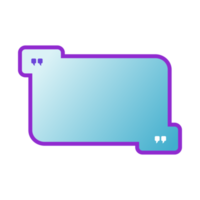 quote frames blank templates. Text in brackets, citation speech bubbles, quote empty bubbles. Textbox on color background. png