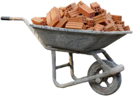 equipment construction trolley bricks dicut cutout true png