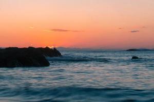 fascinating marine sunset photo