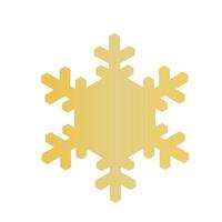 Vector  snowflake  icon.  illustration for web