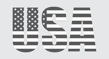 bandera vectorial de estados unidos. símbolo de la bandera americana.icono para sitio web o aplicación móvil vector